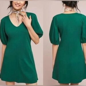 Velvet by Graham & Spencer for
Anthropologie Emerald Green Dress